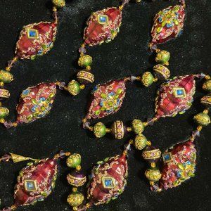 Jay Strongwater garland strands christmas tree ornament